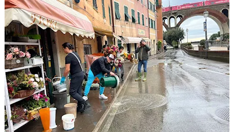 Maltempo, Sori fa la conta dei danni: Diverse attività allagate, ora in allerta per frane