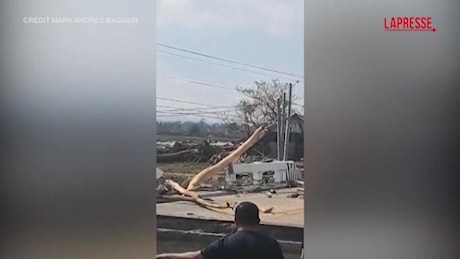 Il tifone Usagi si abbatte sulle Filippine: i ponti crollano nel sud del Paese