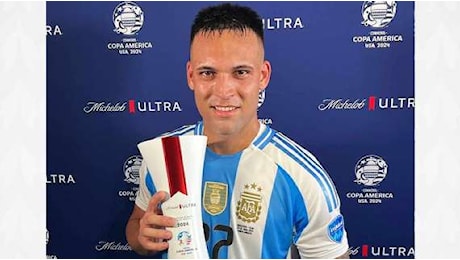Copa America, Lautaro trascina l'Argentina: doppietta al Perù, il Toro premiato come MVP