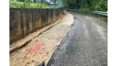 Il maltempo colpisce il Senese: strade distrutte e allagamenti