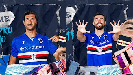 Altri due colpi per la Sampdoria: ufficiali Alessandro Bellemo e Simone Ghidotti