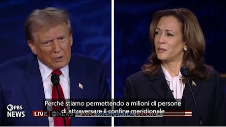 Migranti, Trump a Harris: Sveglia Biden e fagli firmare una legge per chiudere il confine