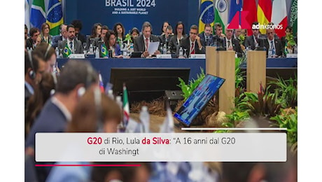 G20, Lula: Guerre e immigrazione forzata, il mondo è peggiorato