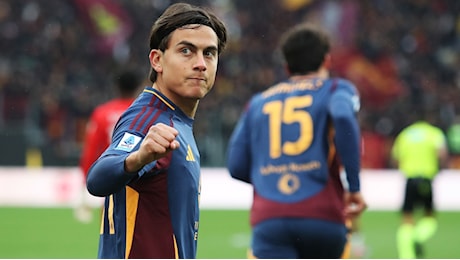 Doppietta, assist e futuro congelato: Dybala rialza la Roma