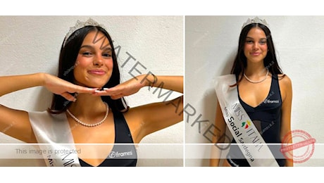 Elisa Armosini seconda a Miss Italia