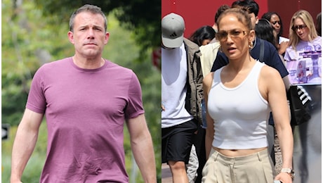 Jennifer Lopez e Ben Affleck, crisi senza fine: non c’è più la fede al dito