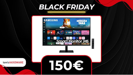 Netflix, Office e Gaming in un unico dispositivo: questo monitor Samsung è al MINIMO STORICO!