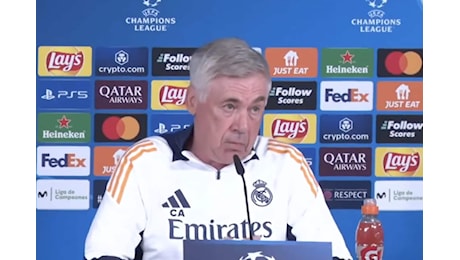 Ancelotti commosso prima di Real Madrid-Milan: Oggi non ho nessuna voglia di parlare di calcio