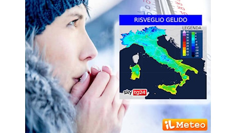 Meteo: Risveglio gelido, temperature minime in crollo, anche sottozero. Il punto di Antonio Sanò