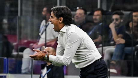 Inzaghi furioso con l'Inter: “Nel derby non siamo stati squadra”