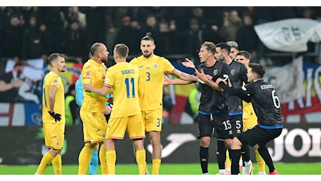 Romania-Kosovo, cosa è successo? Match sospeso al 90esimo minuto per comportamenti razzisti degli ultras rumeni