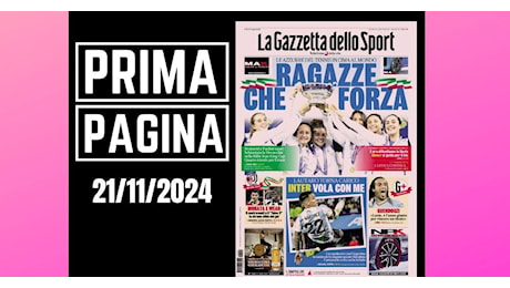 Prima pagina Gazzetta dello Sport: “Milan-Juventus, Morata vs Weah”