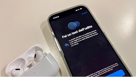 Il test dell'udito con le AirPods Pro 2 di Apple: come farlo e come leggere i risultati