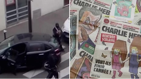 Parigi, 10 anni fa l'attentato a Charlie Hebdo: le immagini dell'attacco