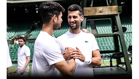 Djokovic-Alcaraz a Wimbledon 2024: dove vedere in tv e streaming