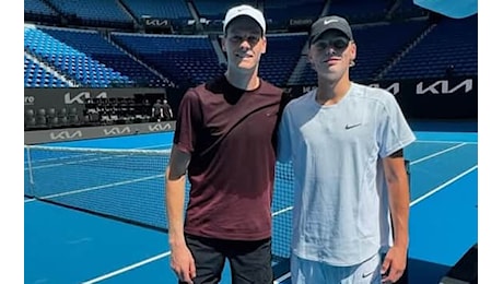 Sinner, primo allenamento a Melbourne con Hewitt jr in vista degli Australian Open