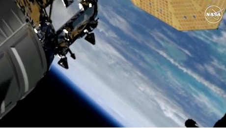 La forza dell'uragano Helene ripresa dalle telecamere della Stazione Spaziale Internazionale