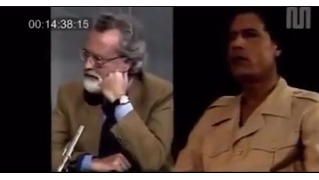 Gheddafi nel 1981: “Israele Stato illegittimo nato dopo la 2° guerra mondiale, il suo vero nome è Palestina” - VIDEO