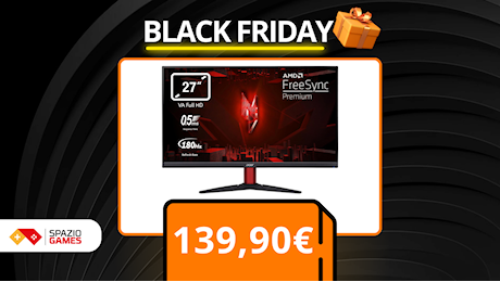 Questo monitor Acer Nitro è l'ideale per una performance senza rivali! Oggi a SOLI 139,90€!