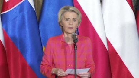 Von der Leyen dalla Polonia promette 10 miliardi di euro a zone alluvionate