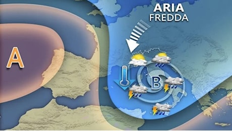 Col fine settimana arriva il maltempo: pioggia e neve, ecco dove