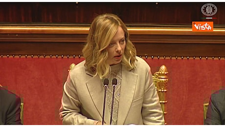 Meloni: «Lo dico da patriota, la libertà non ha prezzo, nel 2025 spenderemo in difesa il 2% del Pil» VIDEO