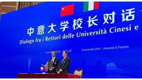 Conclusa la Visita del Rettore De Cesaris in Cina