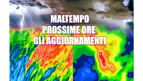 FORNTATA ATTESA NELLE PROSSIME ORE - AGGIORNAMENTI SUL MALTEMPO - meteo Toscana