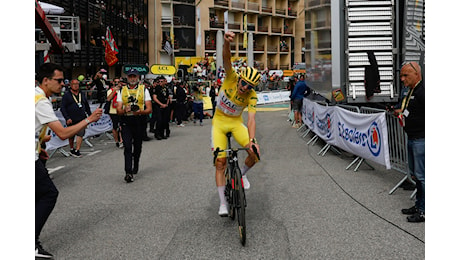 Tour de France, Pogacar vince 14esima tappa sui Pirenei