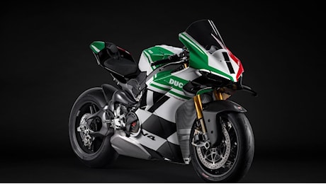 Panigale V4 Tricolore, la nuova special Ducati per celebrare il Made in Italy