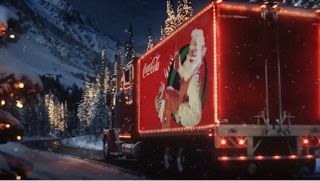 Gli spot Coca Cola di Natale sono generati dall'AI