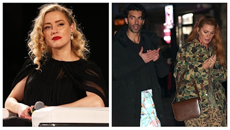 Amber Heard sulle accuse di Blake Lively contro Justin Baldoni: L'ho vissuto in prima persona