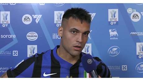 Lautaro a ITV: Io e Barella abbiamo parlato allo spogliatoio