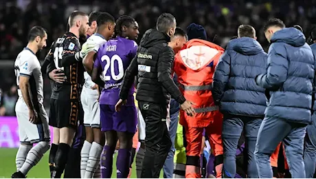 Malore in campo per Bove durante Fiorentina-Inter