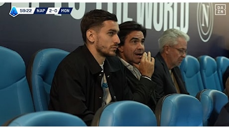 Meret in tribuna, presente anche il suo agente: si sblocca il rinnovo?