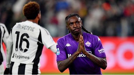 Serie A, Juventus-Fiorentina 2-2: ai bianconeri non basta una doppietta di Thuram