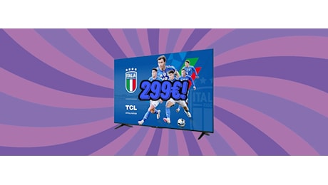 Smart TV TCL 55 a soli 299€: quantità limitata al Black Friday