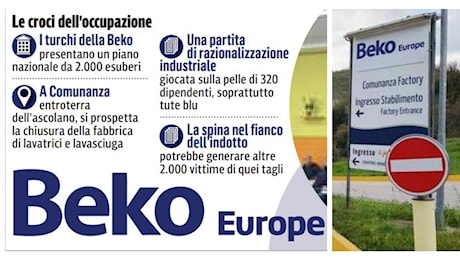 Beko come un sisma cratere nell’entroterra marchigiano: Comunanza e Fabriano choc, ecco in quanti tremano