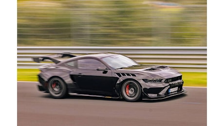 La Ford Mustang GTD impressiona al Nürburgring