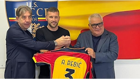 Lecce, ecco Rebic: Corvino mi ha convinto un mese fa. Il 3? Era il primo numero libero