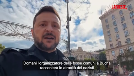 VIDEO Russia, Zelensky: A Mosca parata di bile e menzogne- LaPresse