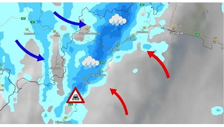 Maltempo, nuovo ciclone sull’Italia. E’ allerta meteo. Primi allagamenti in Liguria