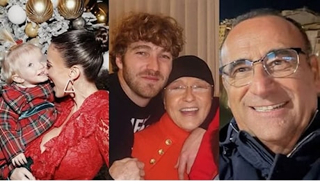 Il Natale dei vip 2024: da Eleonora Giorgi a Diletta Leotta e Carlo Conti, ecco le foto di famiglia più belle