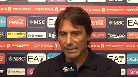 Conte a Mediaset: Ho detto una cosa alla squadra prima della partita. Bene i nuovi, poi cita l'Inter...