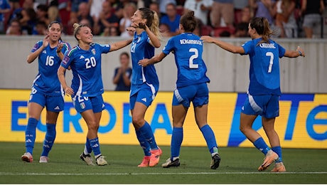 Italia-Finlandia femminile 4-0: missione compiuta, le Azzurre volano a Euro 2025