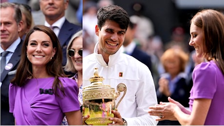 Kate Middleton, bellissima e raggiante a Wimbledon: standing ovation per lei, il video
