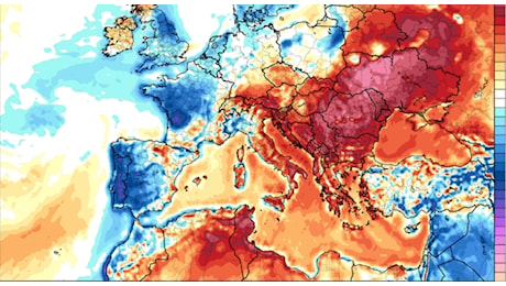 Ondata di caldo estremo, in Algeria 50 gradi: la mappa che mostra le temperature record anche in Europa orientale