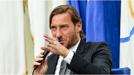 Clamoroso Totti: “Sono stato contattato per tornare in Serie A. Chissà...