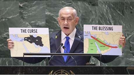 Netanyahu, la rabbia e lo show all'Onu