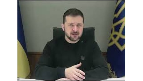 VIDEO: Zelensky al Parlamento Ue: I valori europei proteggono la vita della gente